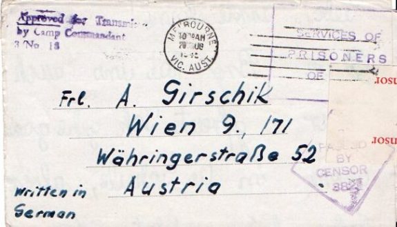 Girschik letter